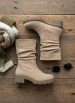 Bottes Marina Khaki - Style Pratique!