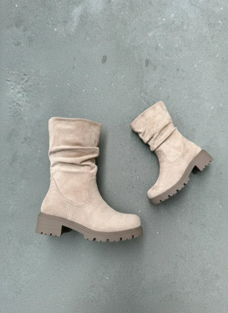Bottes Marina Khaki - Style Pratique!